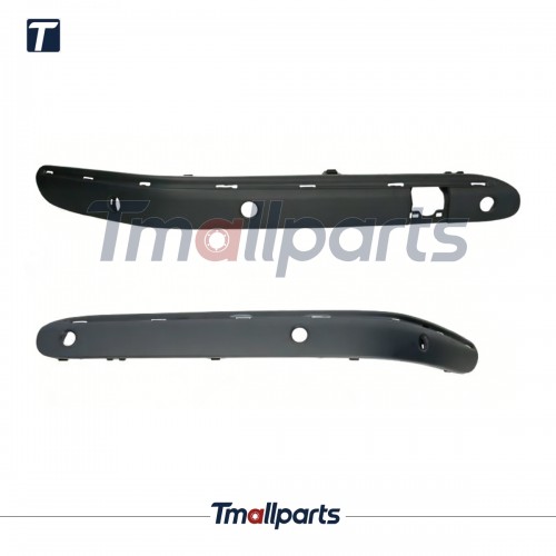 2001 - 2006 Mercedes C Class W203 Front Bumper Strip W Electric Hole 2038856421/2038856321